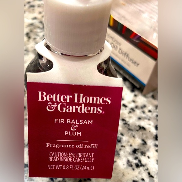 Rainbow Fragrance Oil Diffuser with Plum Fragrance Oil Refill - Picture 3 of 12